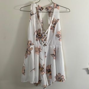 Floral romper
